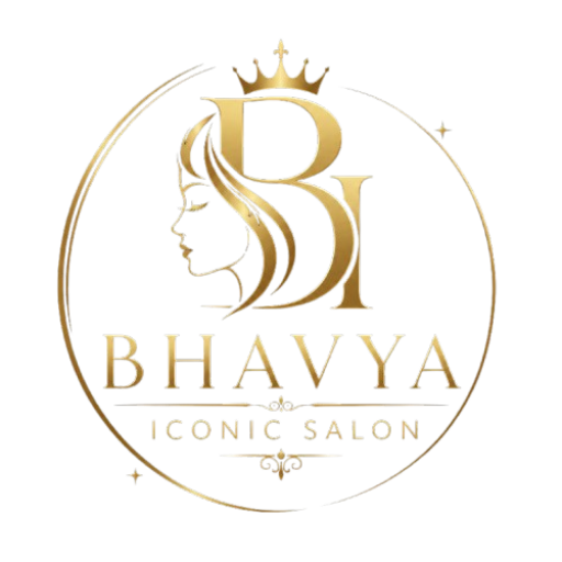 Bhavya Iconic Salon Logo